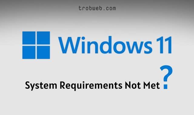 لماذا تظهر رسالة متطلبات النظام غير مُستوفاة