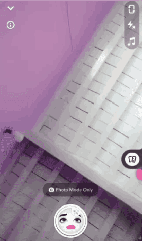 حل مشكلة وضع الصور فقط على سناب شات