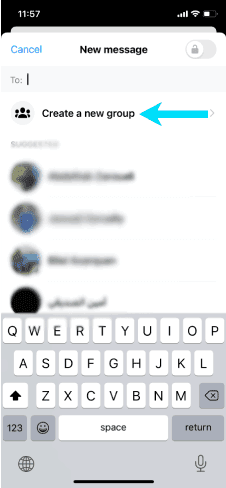 كيفية إنشاء مجموعة على فيسبوك ماسنجر