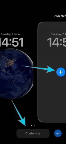 تخصيص شاشة القفل في الايفون