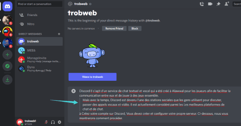 اقتباس سطر أو فقرة على Discord