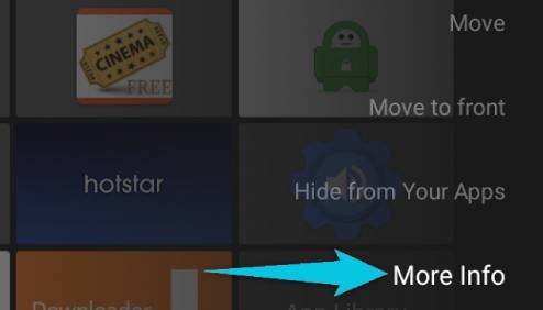 كيفية تحديث تطبيق على Fire TV