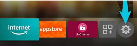 فتح إعدادات Amazon Fire TV