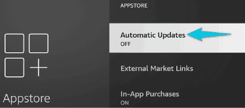 تمكين التحديثات التلقائية على Amazon Fire TV