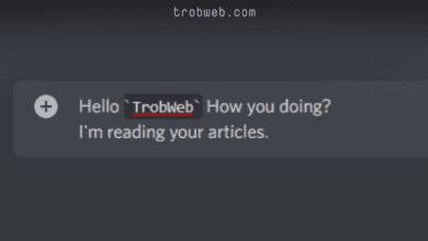 اقتباس نص على Discord