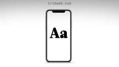طريقة تغيير الخط في iPhone