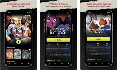 تطبيق RetroCrush