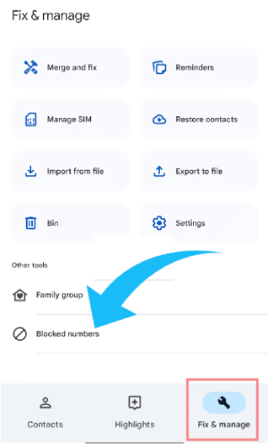 كيفية رؤية الأرقام المحظورة على الأندرويد
