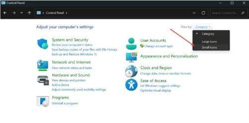 إنشاء اختصار الأجهزة والطابعات على سطح المكتب