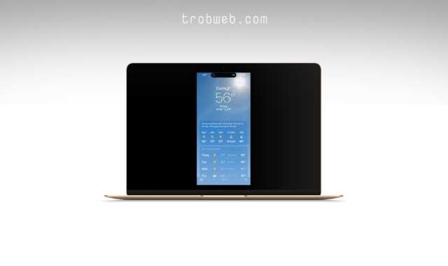 كيفية عرض شاشة الايفون على الماك