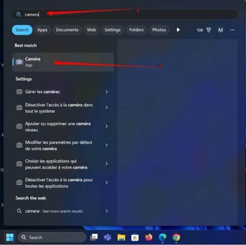 مسح كود QR على ويندوز عن طريق تكبيق الكاميرا